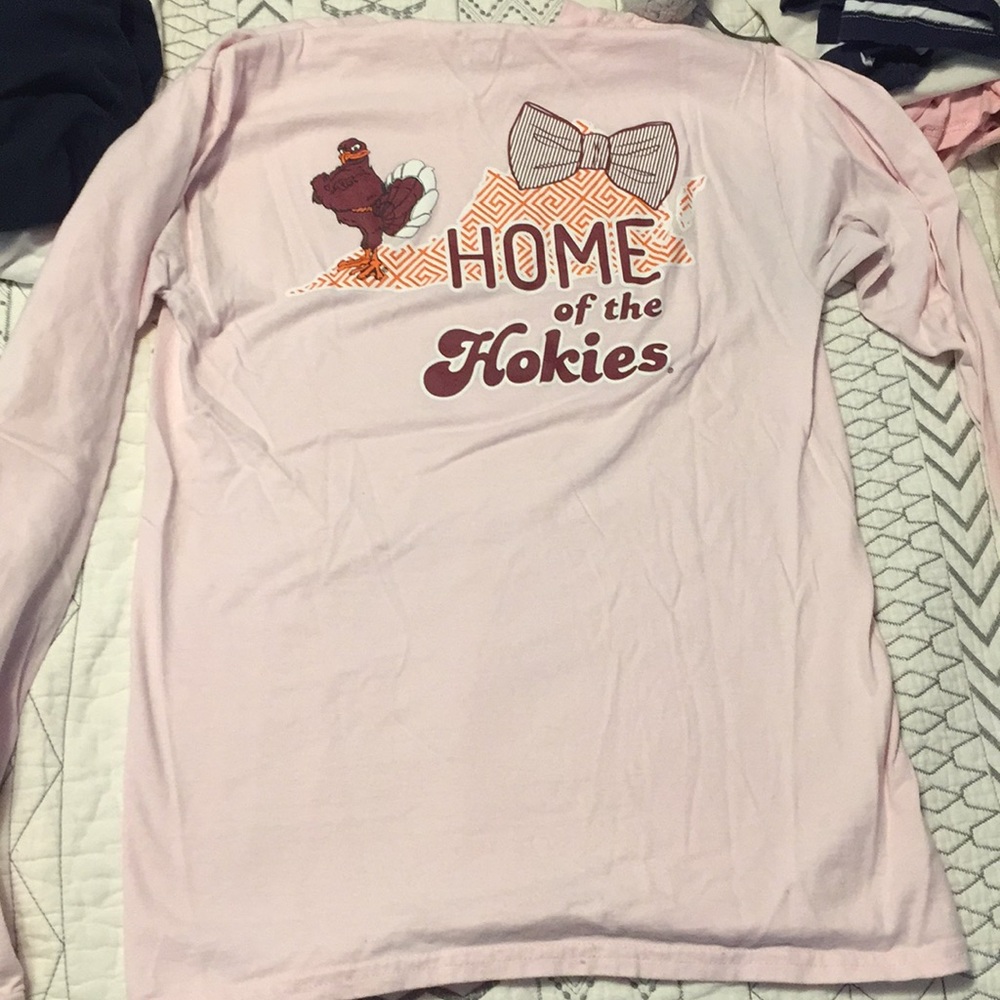 long sleeve virginia tech hokies shirt.